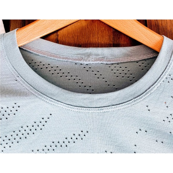 LULULEMON  Women’s Swiftly Relaxed Long Sleeve Shirt Strata Wave Chambray - Picture 5 of 6